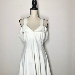 NWOT Boston Proper dress cream size 10
